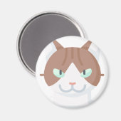 Aimant American wirehair cat (Recto/Verso)