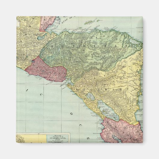 Aimant Amérique centrale 2 (Devant)