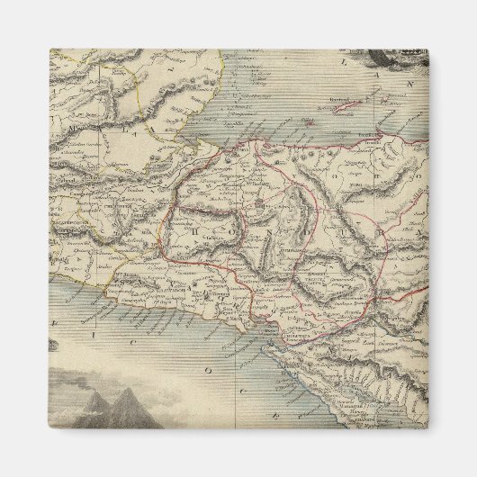 Aimant Amérique centrale 7 (Devant)