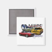 Aimant Amérique classique (Recto/Verso)