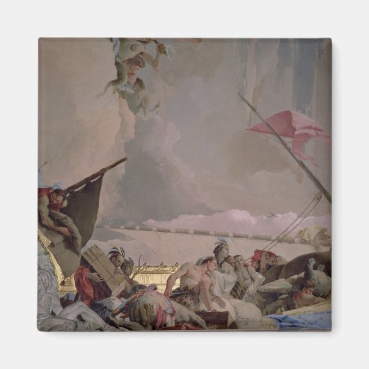 Aimant Amérique, détail de la gloire de l'Espagne II (Devant)