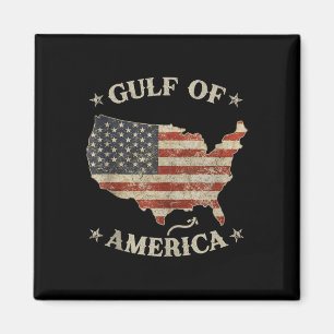 Aimant Amérique du Golfe des États-Unis Salutation Trump