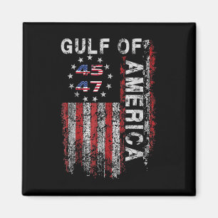Aimant Amérique du Golfe des États-Unis Salutation Trump