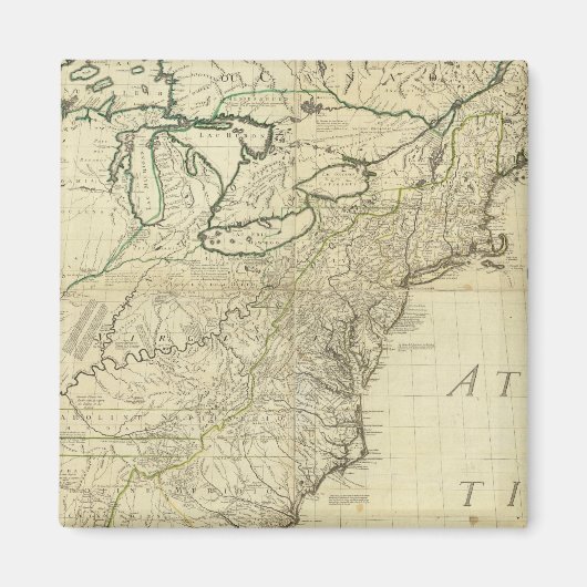 Aimant Amérique du Nord 3 (Devant)