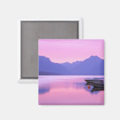 Aimant Amérique du Nord, États-Unis, Montana, Glacier Nat (Recto/Verso)