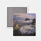 Aimant Amérique du Nord, États-Unis, Washington, Pôle oly (Recto/Verso)