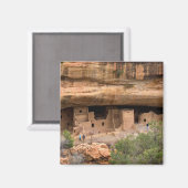 Aimant Amérique du Nord, USA, Colorado. Logements Cliff (Recto/Verso)