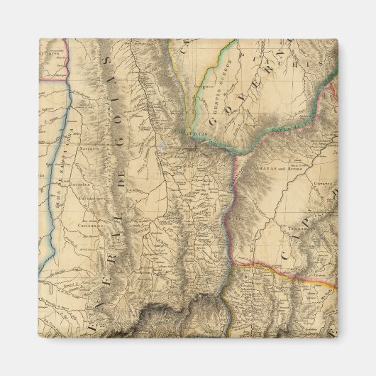 Aimant Amérique du Sud 32 (Devant)