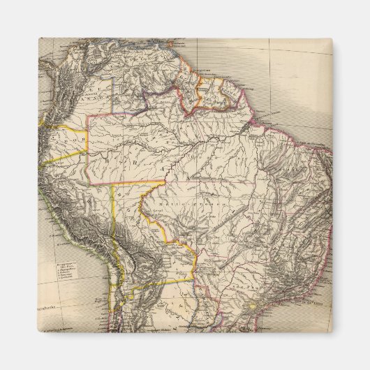 Aimant Amérique du Sud 32 (Devant)