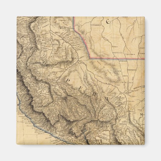 Aimant Amérique du Sud 34 (Devant)