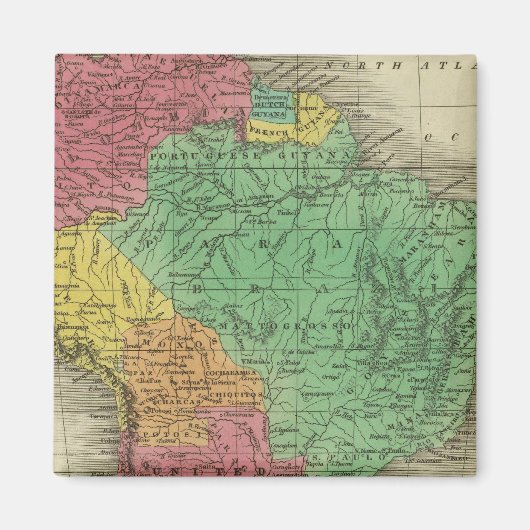 Aimant Amérique du Sud 37 (Devant)