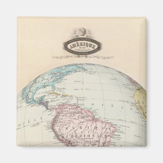 Aimant Amérique du Sud 6 (Devant)