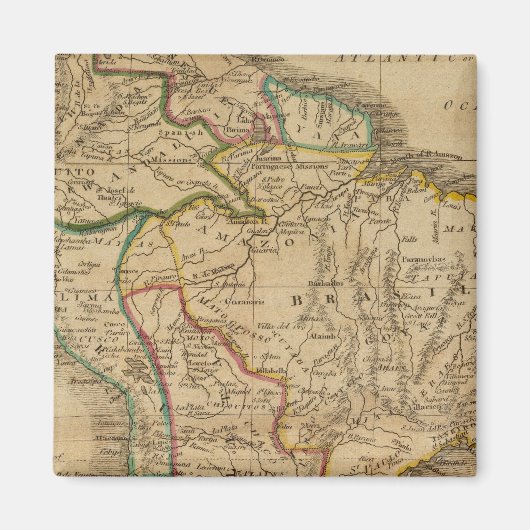 Aimant Amérique du Sud 7 (Devant)