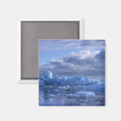 Aimant Amérique du Sud, Chili, San Rafael Lagoon NP. (Recto/Verso)