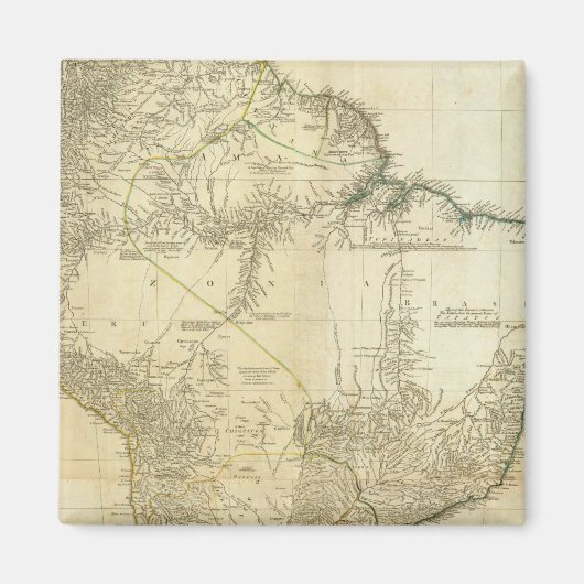 Aimant Amérique du Sud composite (Devant)