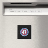 Aimant Amérique Trump 47 (In Situ (Lave-vaisselle))