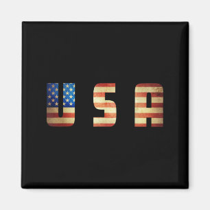Aimant Amérique USA Drapeau américain Patriotique 4 juill
