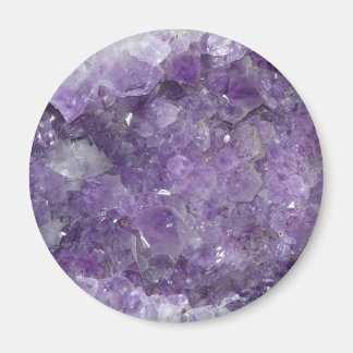 Aimant Améthyste Nouvel Âge Crystal Healing Cluster Photo