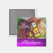 Aimant AMéthyste pourpre de HARLEQUIN (Recto/Verso)