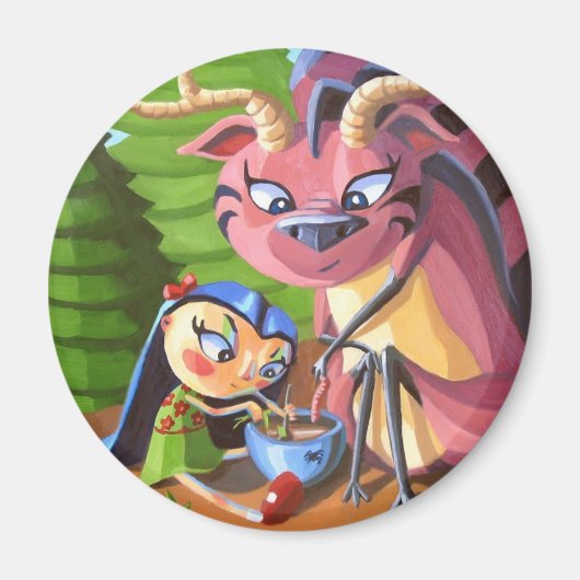 Aimant Ami imaginaire (Devant)