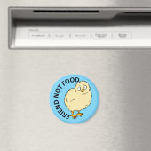 Aimant Ami Pas Nourriture Vegan Poulet (In Situ (Lave-vaisselle))