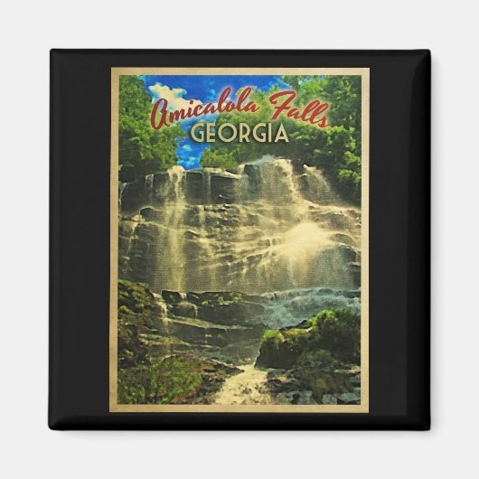 Aimant Amicalola Falls Georgia (Devant)