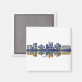Aimant Amiens Skyline (Recto/Verso)