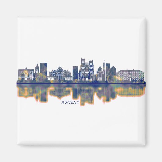 Aimant Amiens Skyline (Devant)