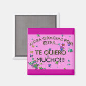 Aimant amiga (Recto/Verso)
