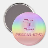 Aimant Amis 4eva (Recto/Verso)