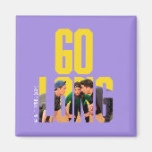 Aimant AMIS™ | Aller long devis (Devant)