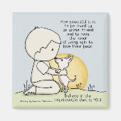 Aimant Amis animaux (Devant)