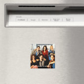 Aimant AMIS™ | Cast assis dans l'appartement de Monica (In Situ (Lave-vaisselle))