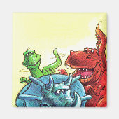 Aimant Amis Dinosaur (Devant)