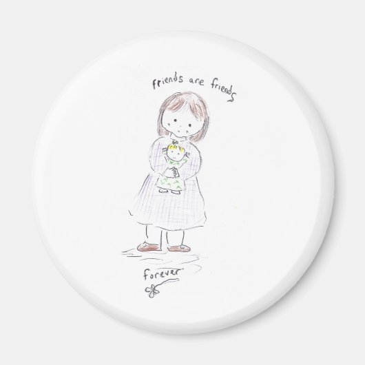 Aimant Amis étrangers (Devant)