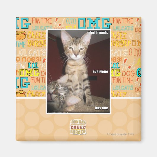 Aimant Amis Idiot (Devant)