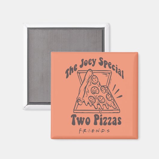 Aimant AMIS™ | Joey Pizza Citation (Recto/Verso)