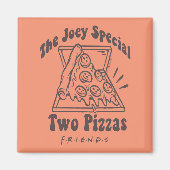 Aimant AMIS™ | Joey Pizza Citation (Devant)