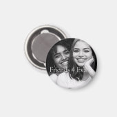 Aimant Amis photo customisés 4 Eva (Recto/Verso)