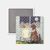 Aimant Amis pour toujours (Recto/Verso)