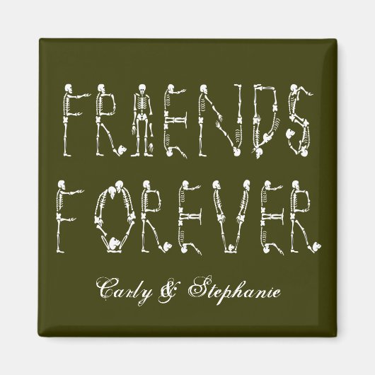 Aimant Amis pour toujours (Devant)