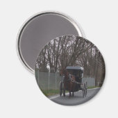 Aimant Amish Buggy (Recto/Verso)