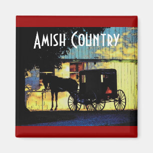 Aimant amish de pays