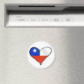 Aimant Amo Chili amour et fierté chilienne (In Situ (Lave-vaisselle))