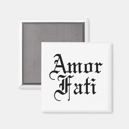 Aimant Amor Fati - Amour Du Sort (Recto/Verso)