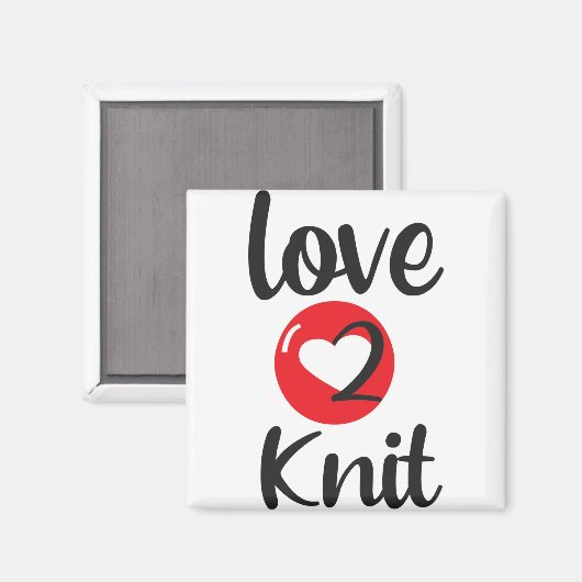Aimant amour 2 Knit (Recto/Verso)