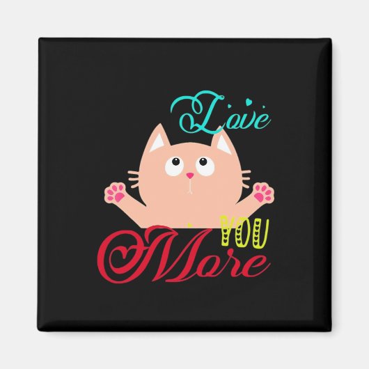 Aimant Amour à la mode élégante (Devant)