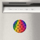 Aimant Amour arc-en-ciel_ (In Situ (Lave-vaisselle))