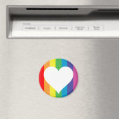 Aimant amour arc en ciel (In Situ (Lave-vaisselle))