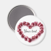 Aimant Amour cerise (Recto/Verso)
